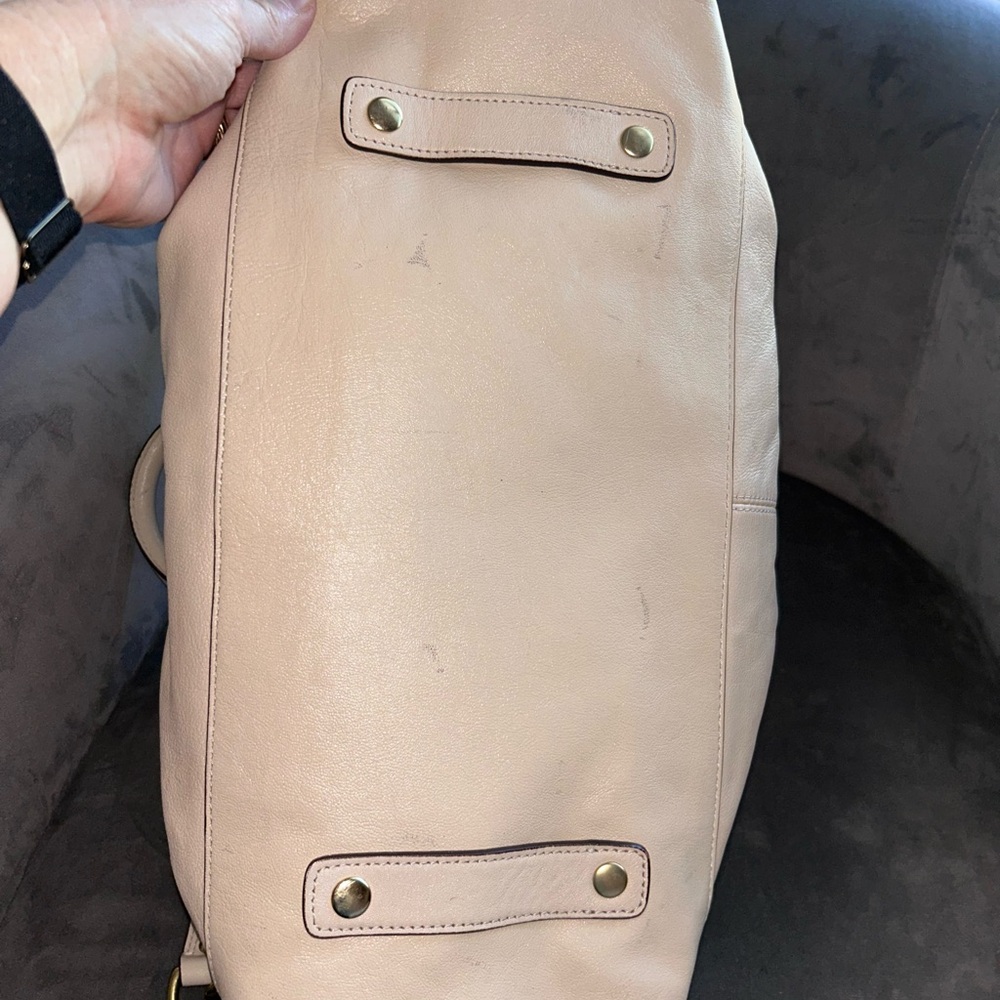 Coach Ashley cream satchel - Picture 3 of 8